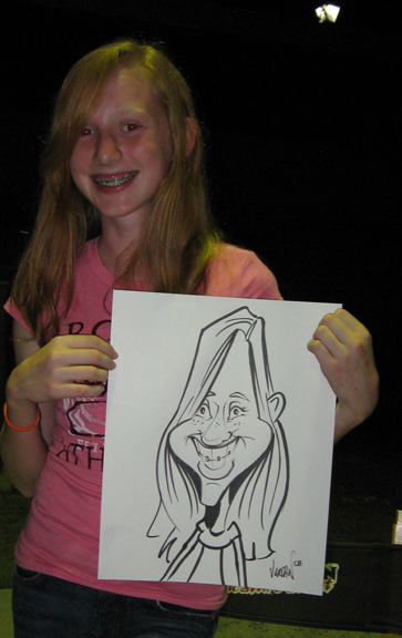 B&W Caricature