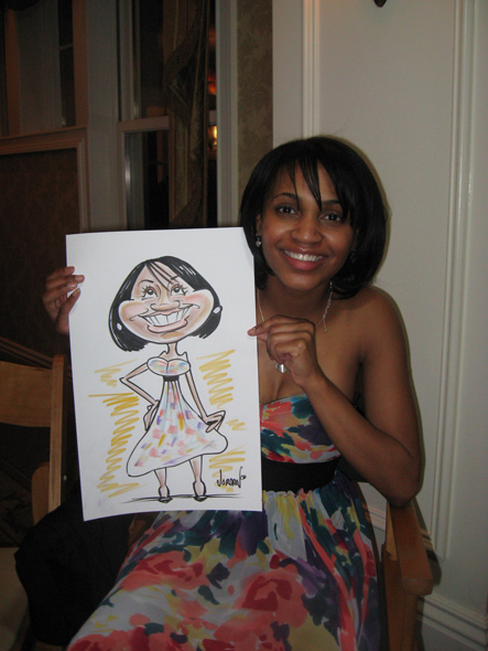 caricatures by Angie Jordan
