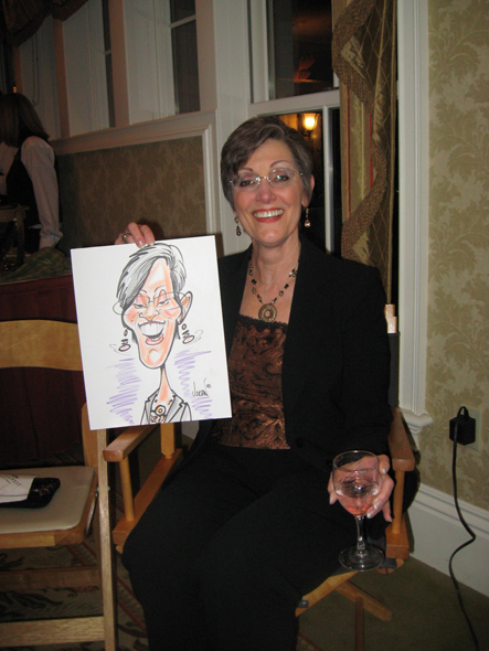 Caricatures by angie Jordan