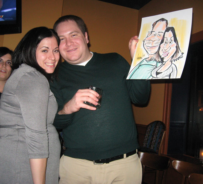 caricatures by Angie Jordan