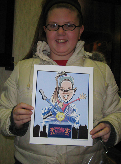 Digital Caricatures by Angie Jordan
