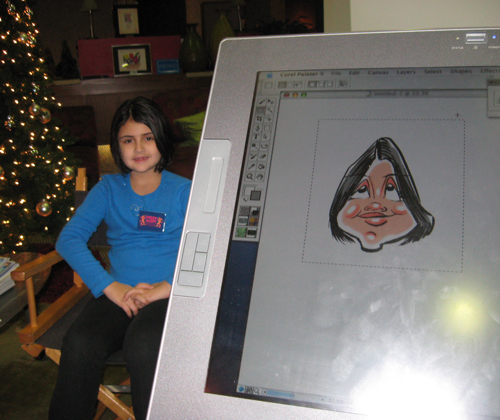 Digital Caricatures by Angie Jordan
