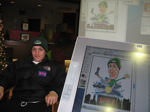 Digital Caricatures by Angie Jordan