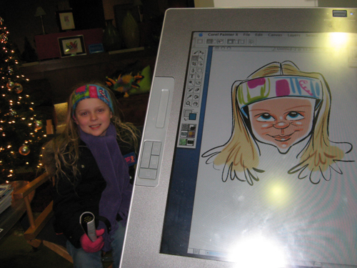 Digital Caricatures by Angie Jordan