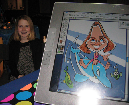 Digital Caricatures by Angie Jordan Digital Caricatures by Angie Jordan