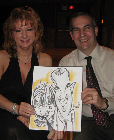 Caricature by Angie Jordan Caricature by Angie Jordan