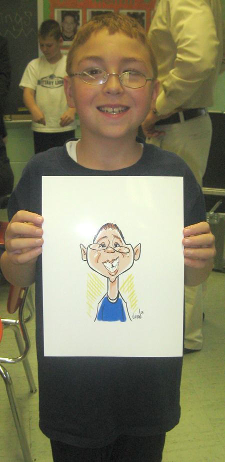 Live Digital Caricatures with Angie Jordan