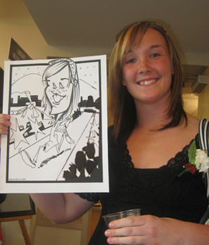 College graduation caricatures by angie jordan College graduation caricatures by angie jordan