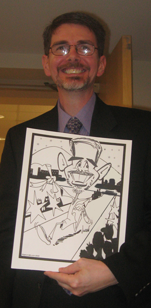 caricature with theme by Angie Jordan caricature with theme by Angie Jordan