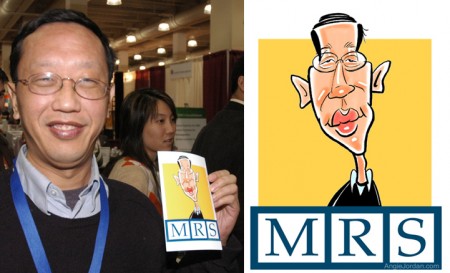 tradeshow caricatures by angie jordan