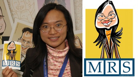 tradeshow caricatures by angie jordan