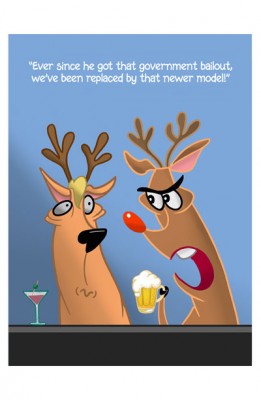 Angie's Christmas card design 2010- front of card