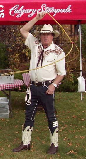 comedy cowboy, Calgary Canada, Bud Egar