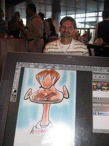 Angie's FUN Live digital caricatures/cartoons