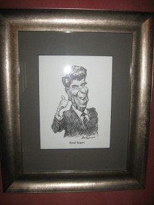 Reagan Caricature by Bill Plympton